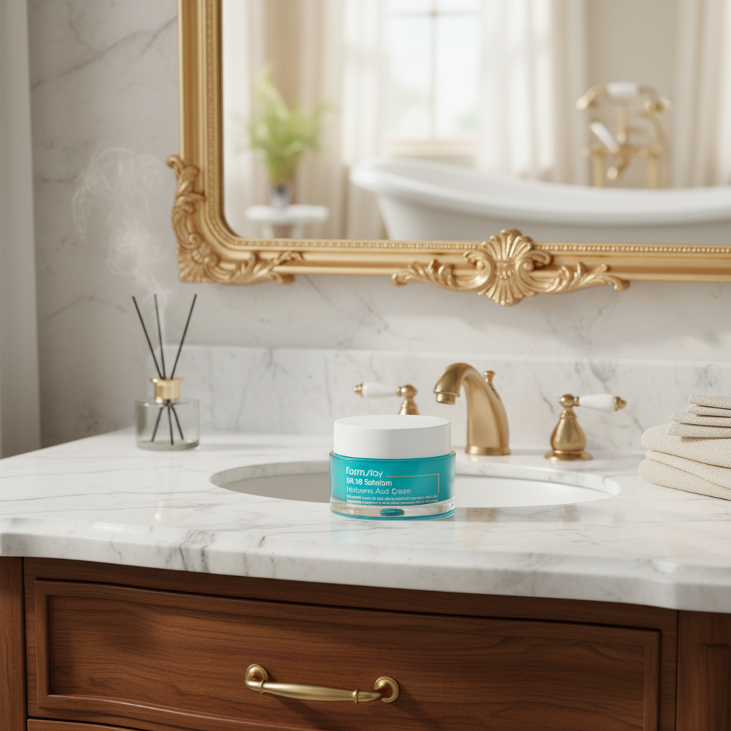 Farm Stay - DR-V8 Solution Hyaluronate Cream - Hydratační krém s kyselinou hyaluronovou - 50 g