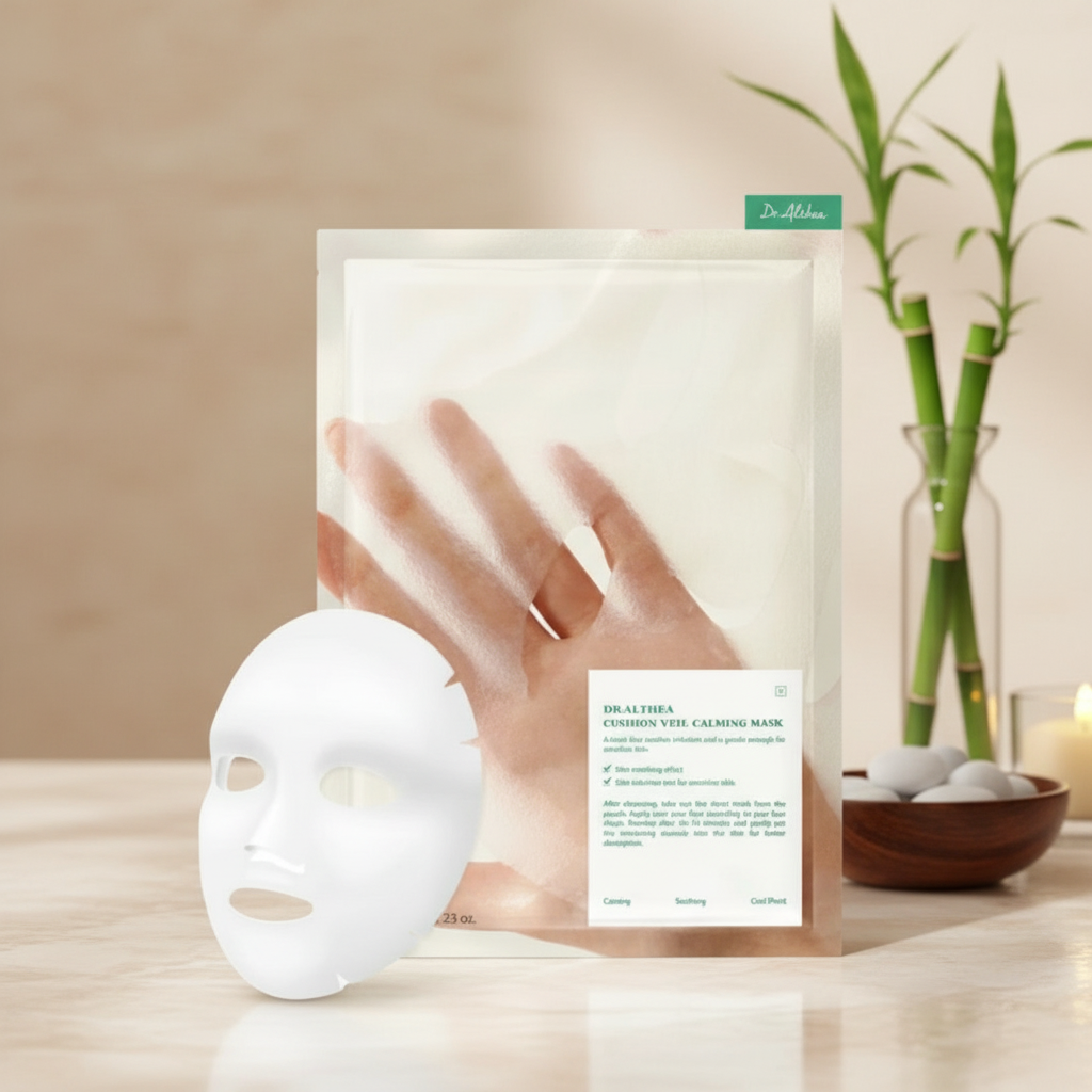 Dr. Althea - Cushion Veil Calming Mask - Chladivá maska s heřmánkem - 28 g