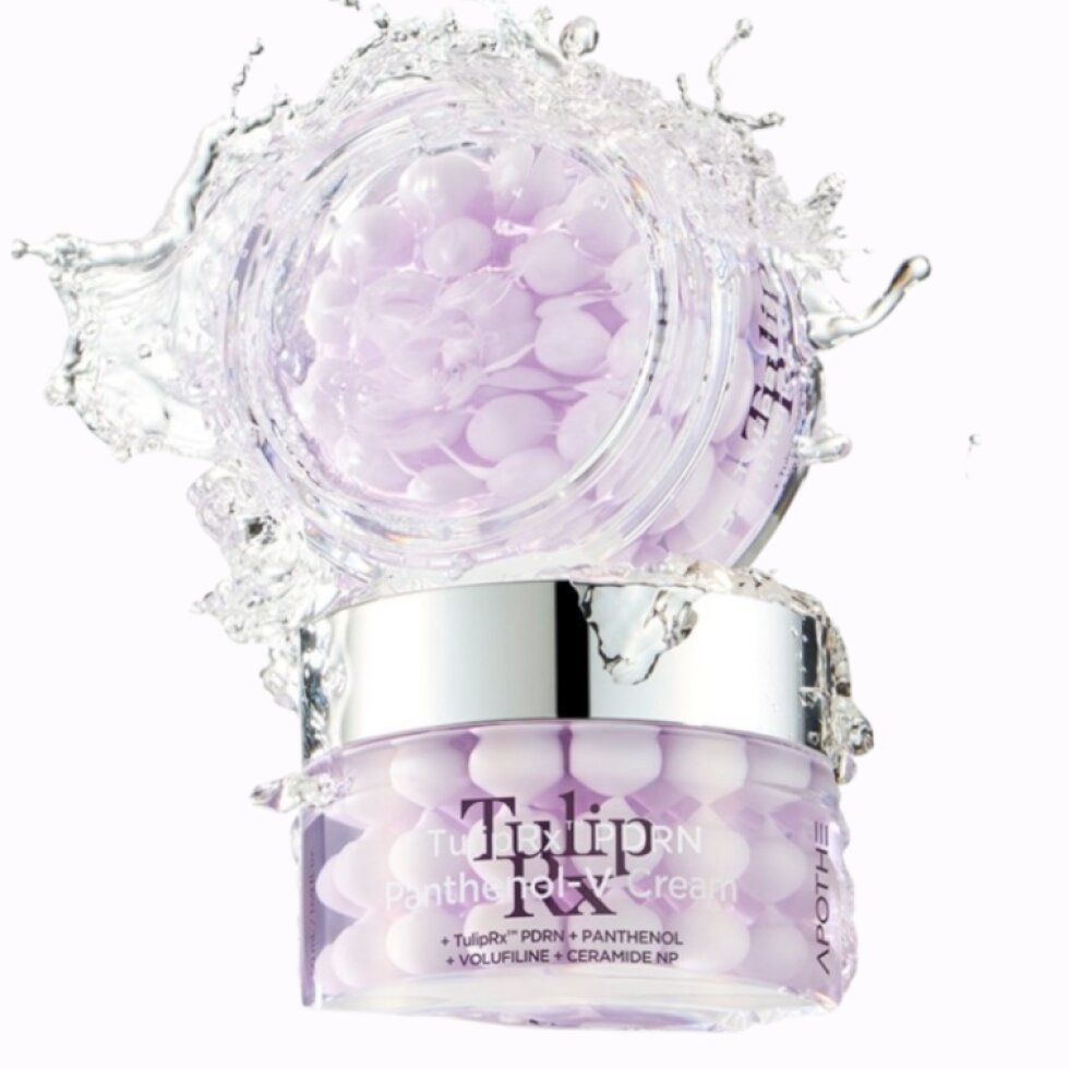 APOTHE - Tulip Rx PDRN Panthenol V Cream - Inovativní pleťový krém s duální gelovo-kapslovou texturou, PDRN a panthenolem - 50 ml