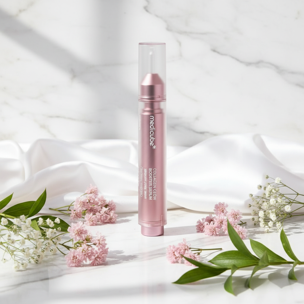 Medicube - Collagen Glow Booster Milk Serum - Hydratační pleťové sérum s kolagenem - 15 ml