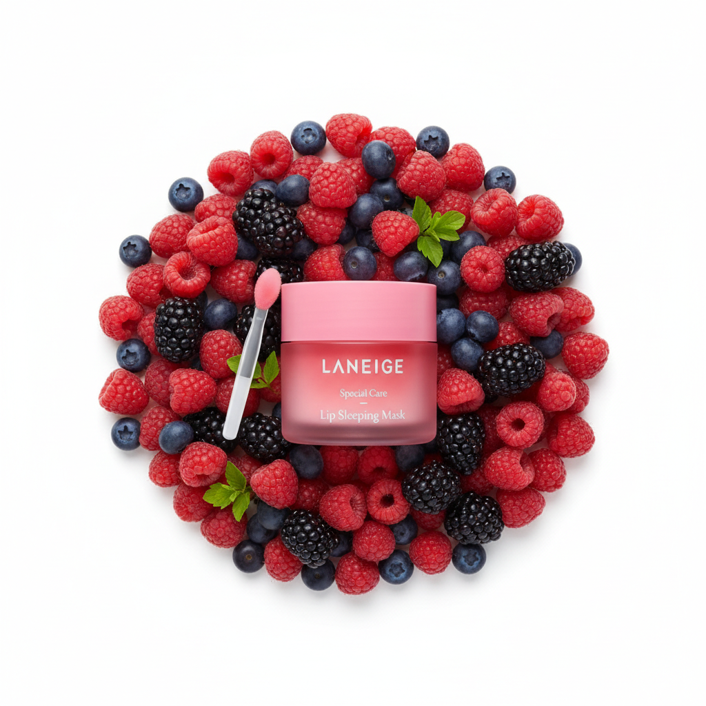 Laneige - Lip Sleeping Mask Berry - Intenzivně regenerující maska na rty - 20 g
