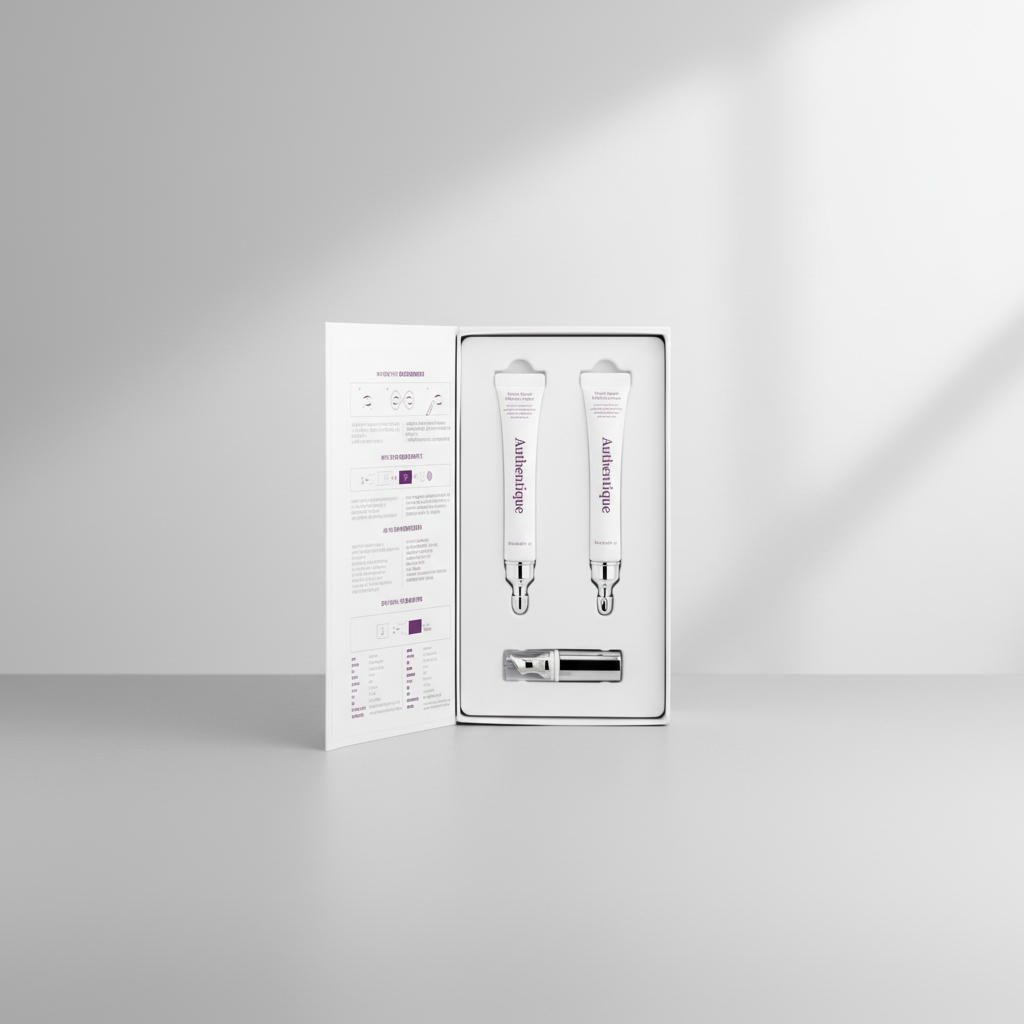 AUTHENTIQUE - Wrinkle Repair Eyecream with Galvanic Rejuvenator - Oční krém proti vráskám s galvanickým omlazujícím účinkem - 2 x 20 ml