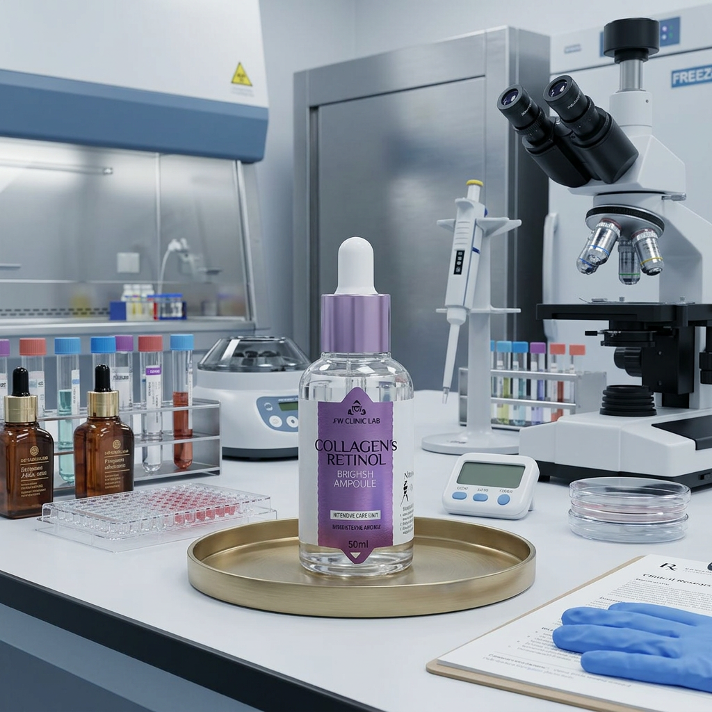 3W CLINIC - Collagen & Retinol Blemish Ampoule - Ampule s kolagenem a retinolem proti nedokonalostem- 50 ml