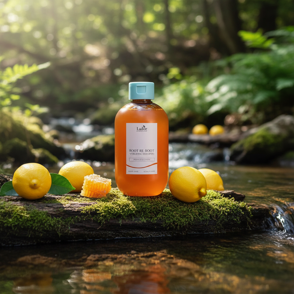 Lador - Root Re-Boot Vitalizing Shampoo Propolis & Citron - Povzbuzující šampon proti vypadávaní vlasů s propolisem a citronem - 300 ml