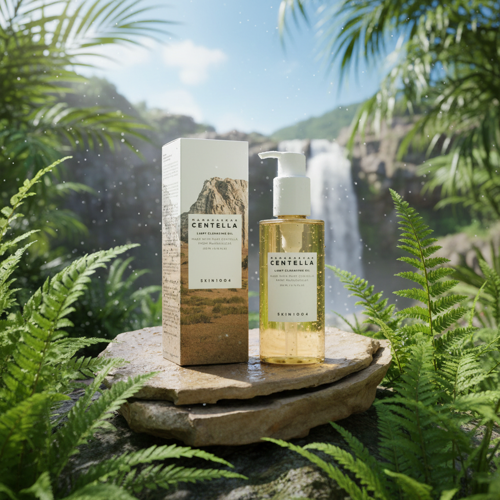 SKIN1004 - Madagascar Centella Light Cleansing Oil - Lehký odličovací olej s centellou - 200 ml