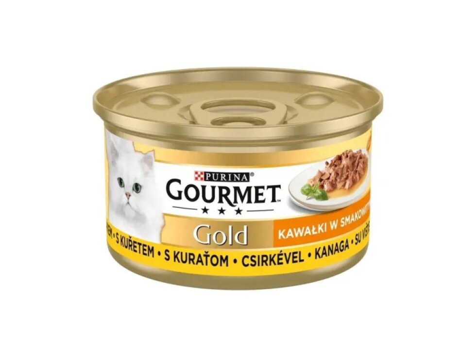 GOURMET GOLD Sauce Delight minifiletky s kuřetem v omáčce 85g