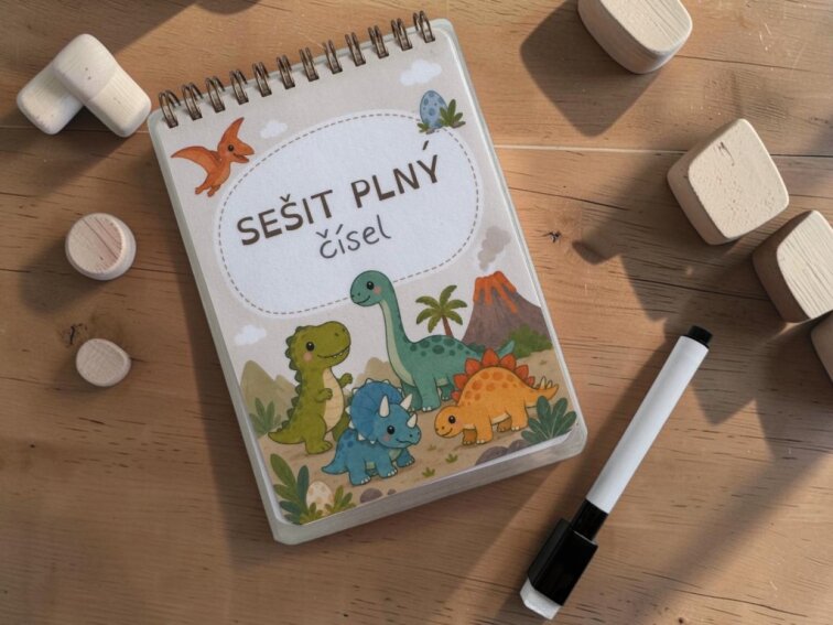 Sešit plný čísel - DINO