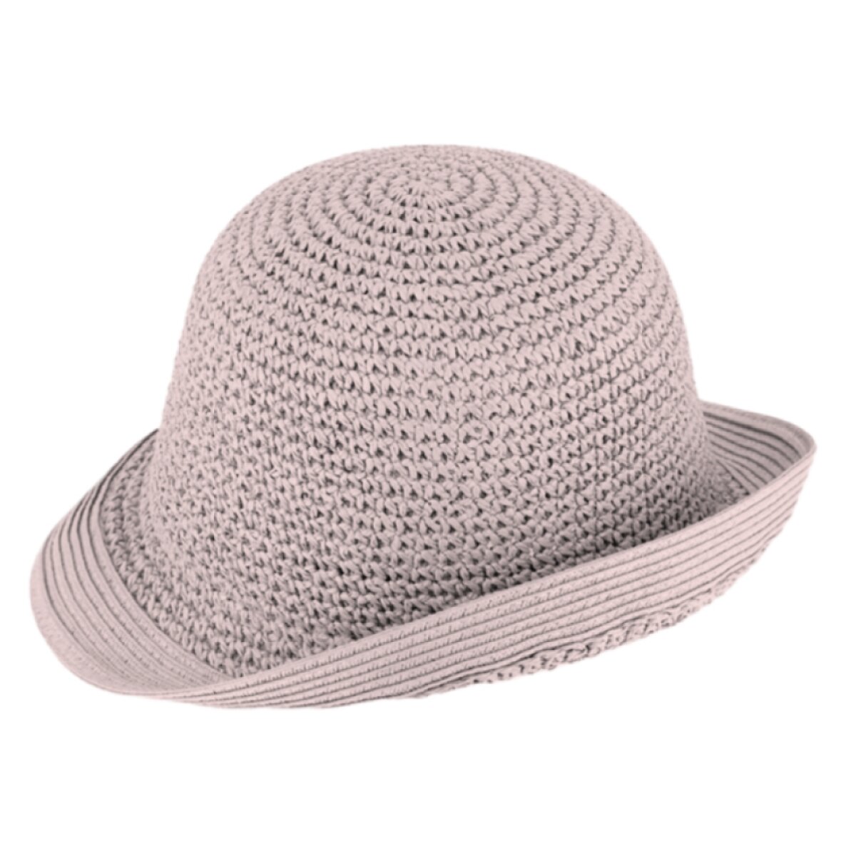 Dámský letní růžový klobouček Cloche od Fiebig