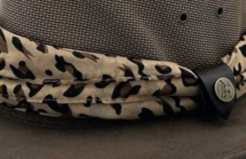 Jacaru Shady Lady – dámský hnedý australský klobouk z broušené kůže