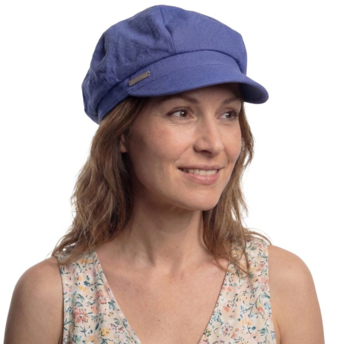 Dámská modrá letní bavlněná bekovka - Seeberger