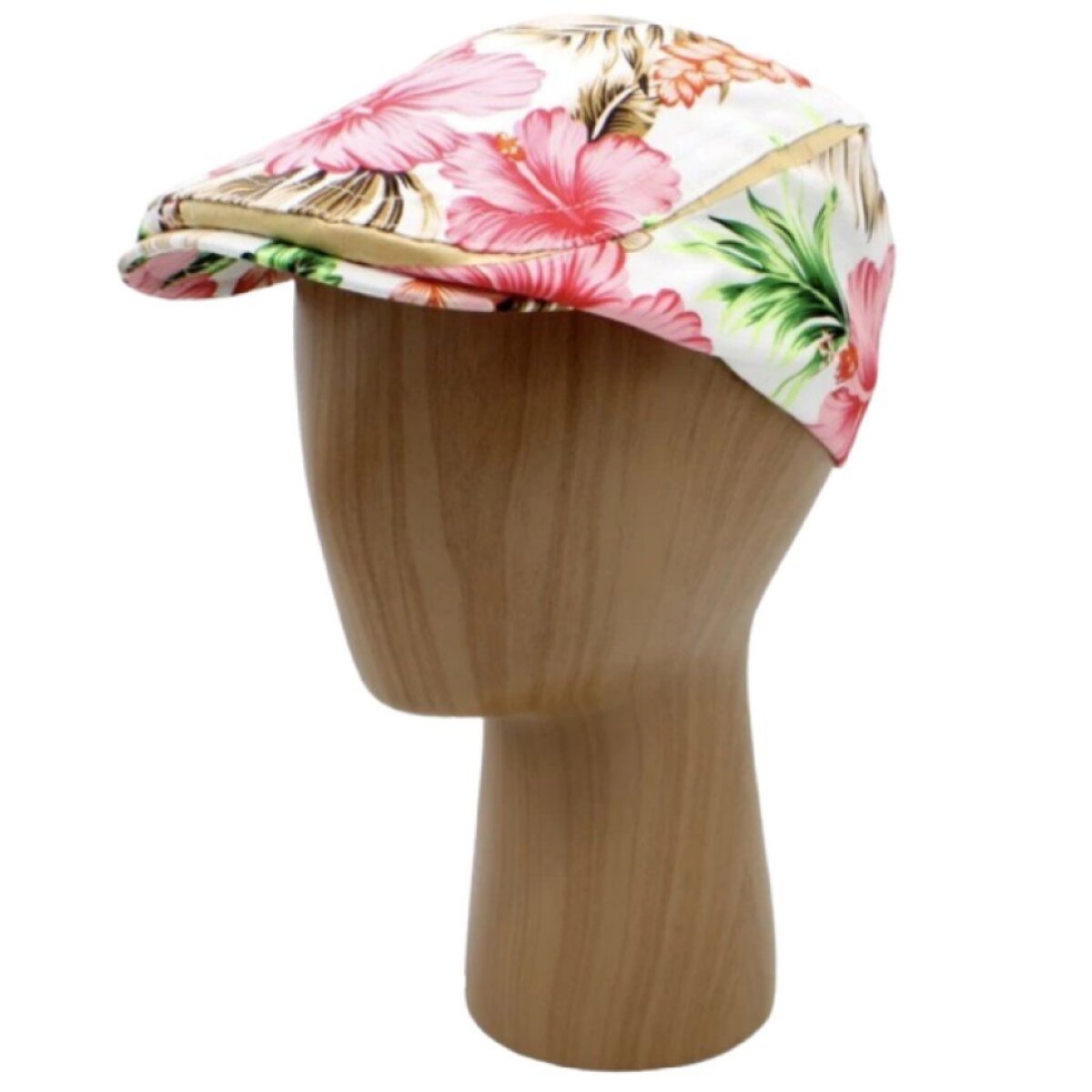 Pánská letní bavlněná bekovka s tropickým vzorem