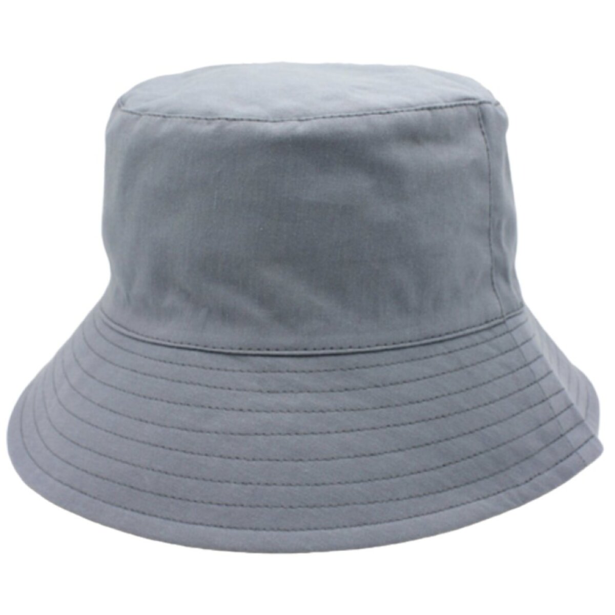 Oboustranný bucket hat – šedý s vzorem, bavlněný