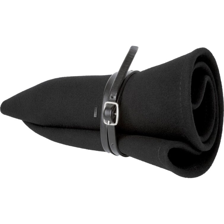 Bailey Bair – černý rolovatelný klobouk LiteFelt