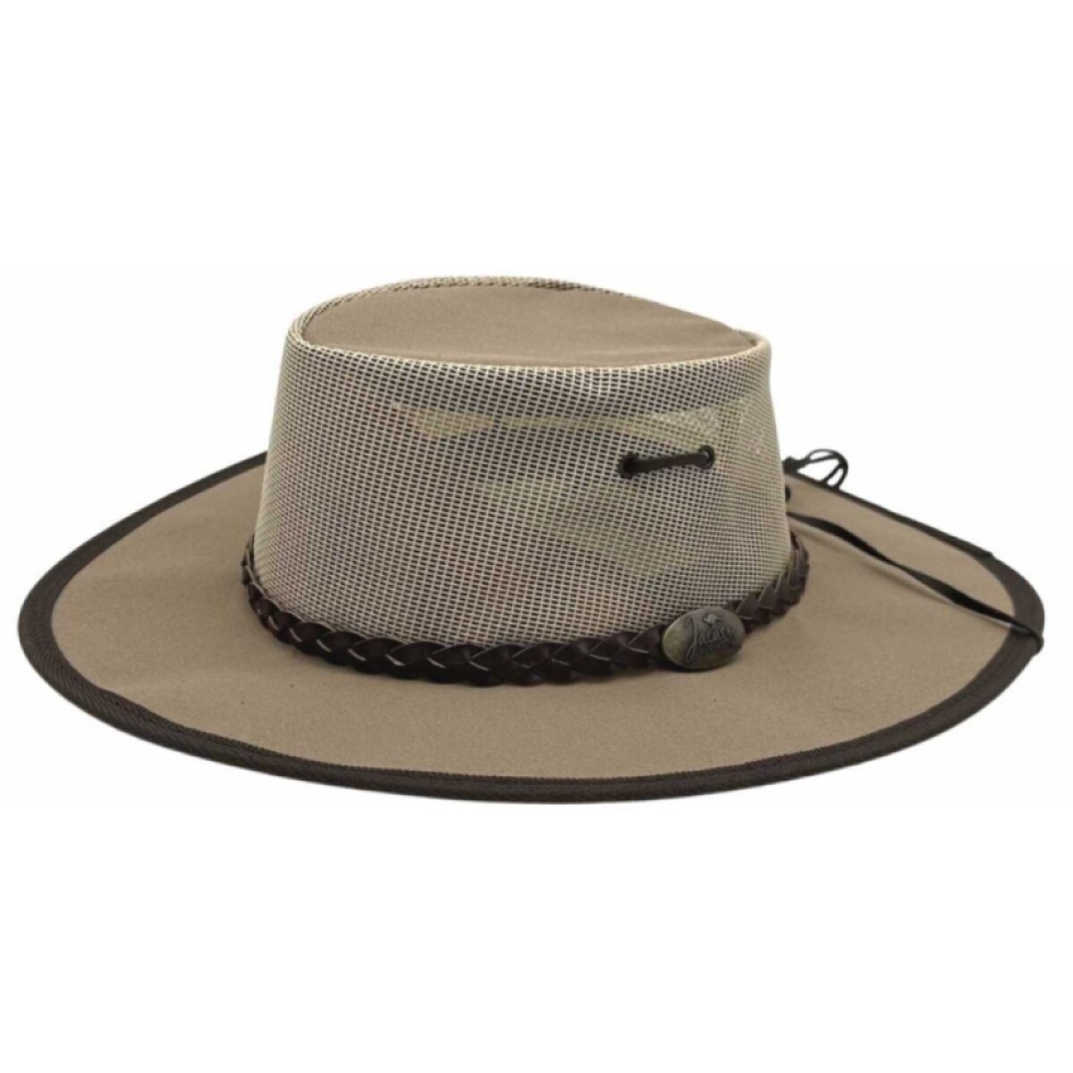 Letní plátěný klobouk s prodyšnou korunou - Jacaru Bush Breeze Camper