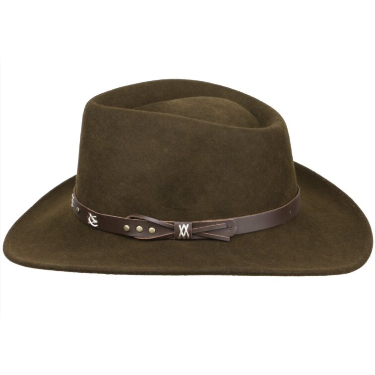 Australský hnědý klobouk vlněný - EMERALD