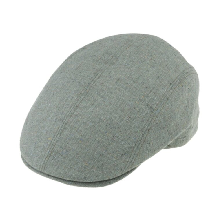 Luxusní pánská podzimní bekovka - Fiebig since 1903 - 100% Hedvábí zelena