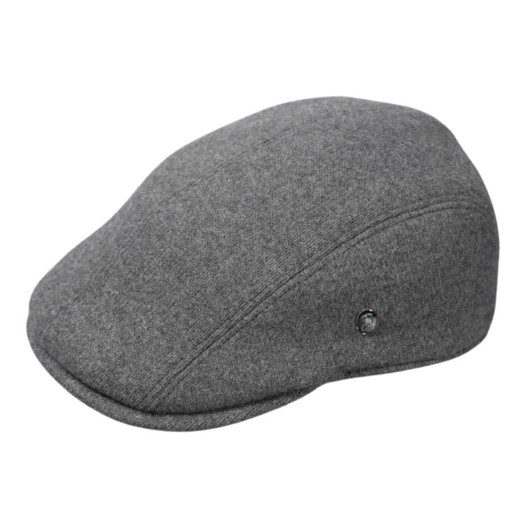 Pánská zimní vlněná světle šedá bekovka - City Sport