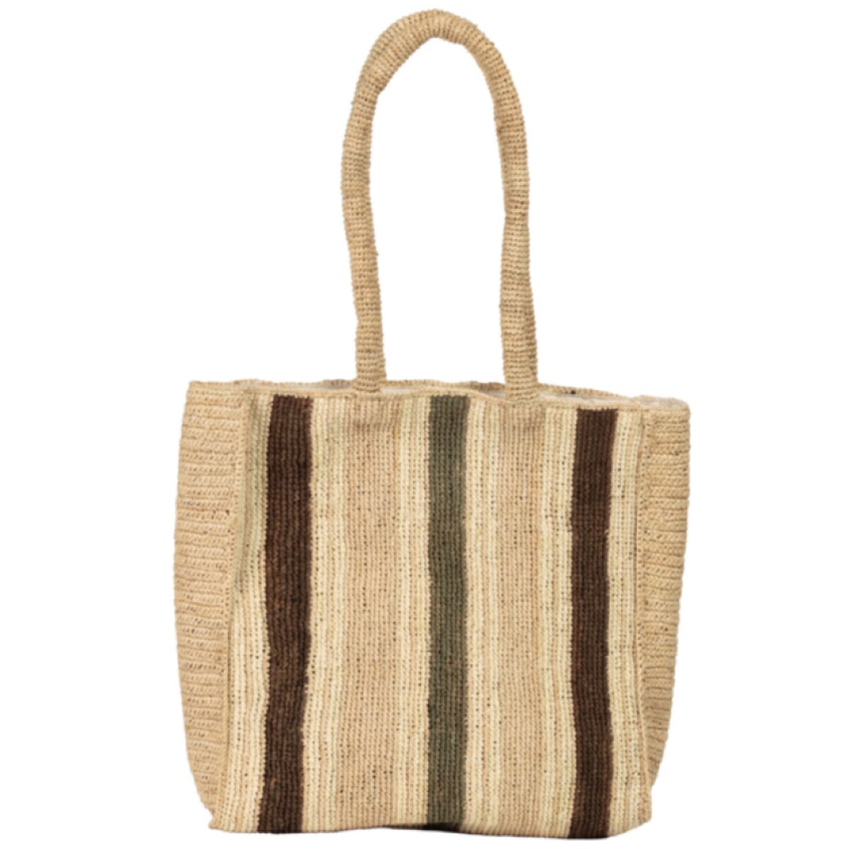 Letní slaměná taška - Brown