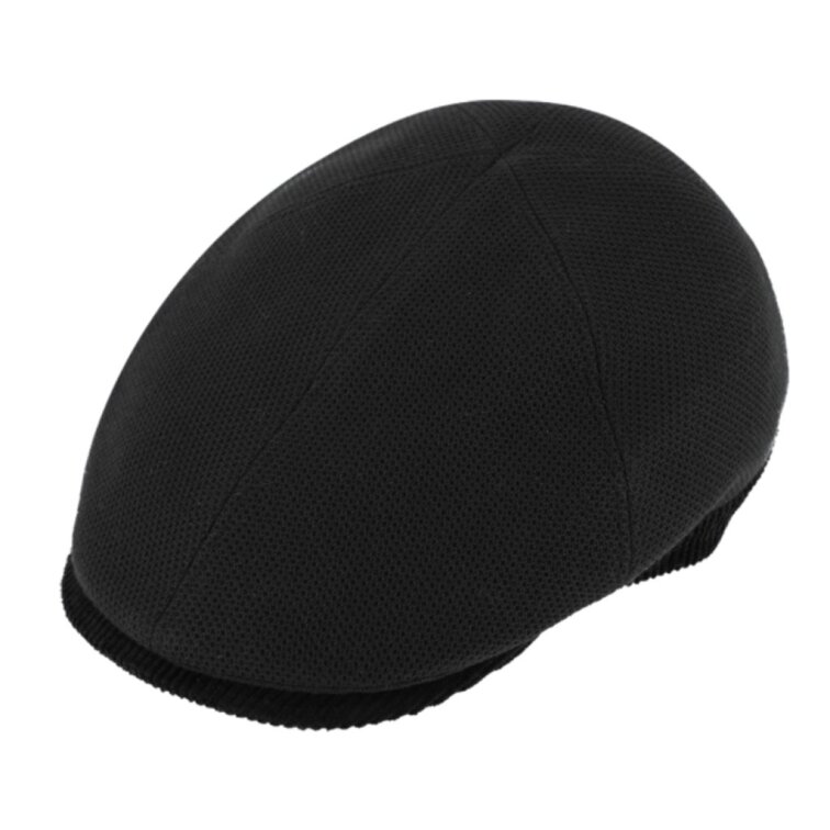 Pánská černá 6-dílná bekovka s podšívkou - Fiebig Hats