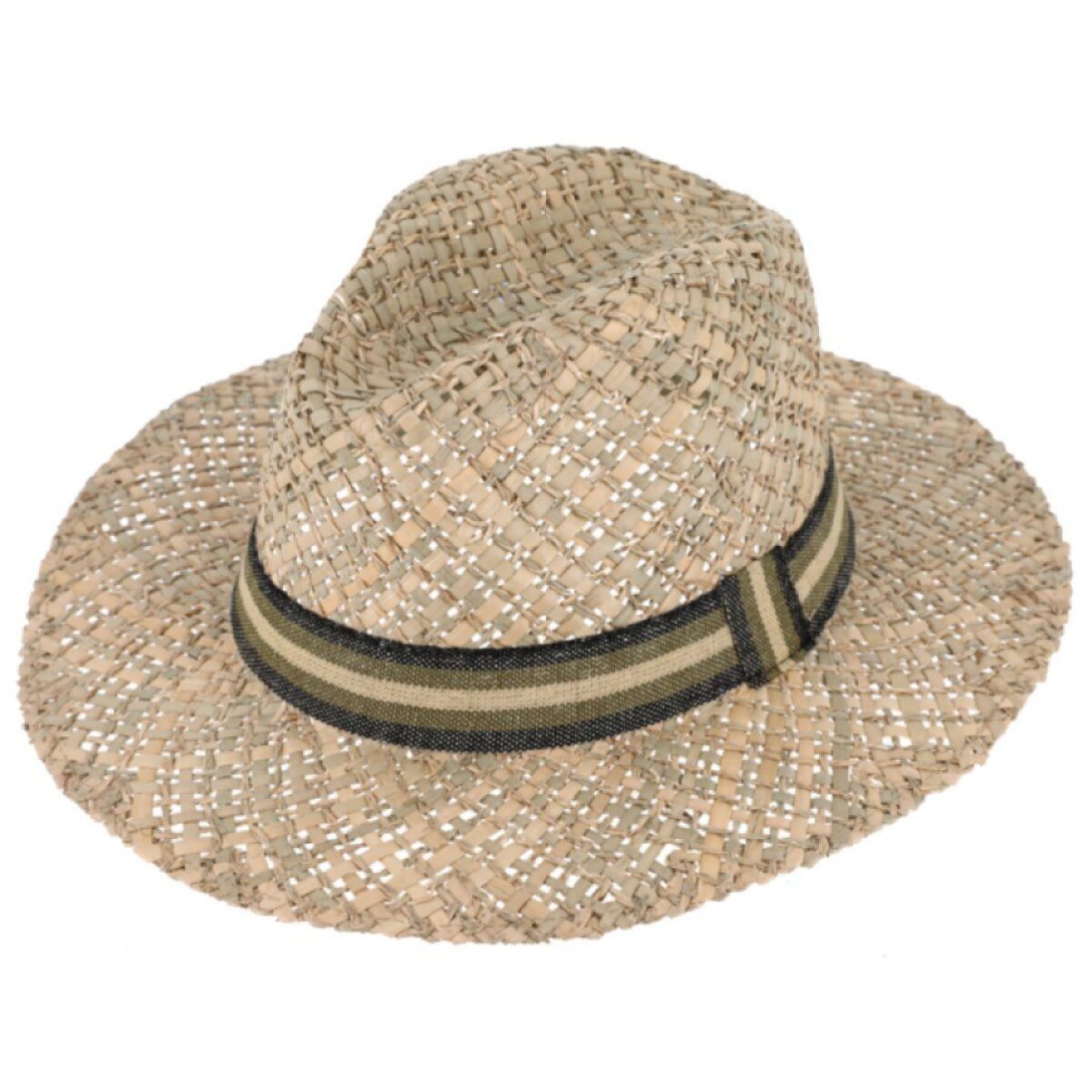 Slaměný klobouk z mořské trávy - Fedora