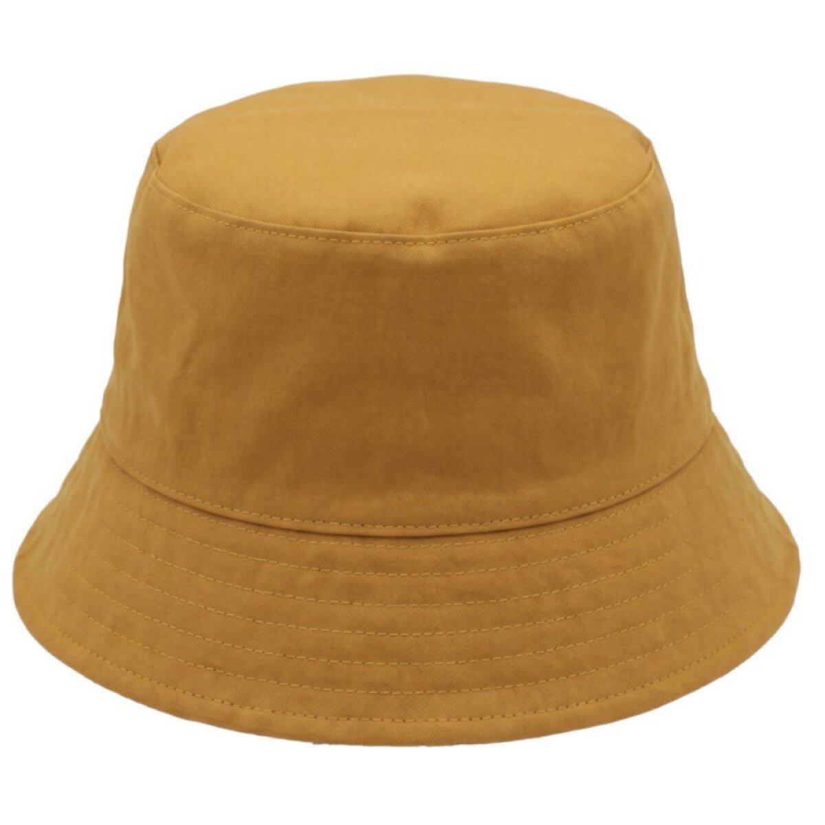 Oboustranný bucket hat oranžový – bavlněný se vzorem