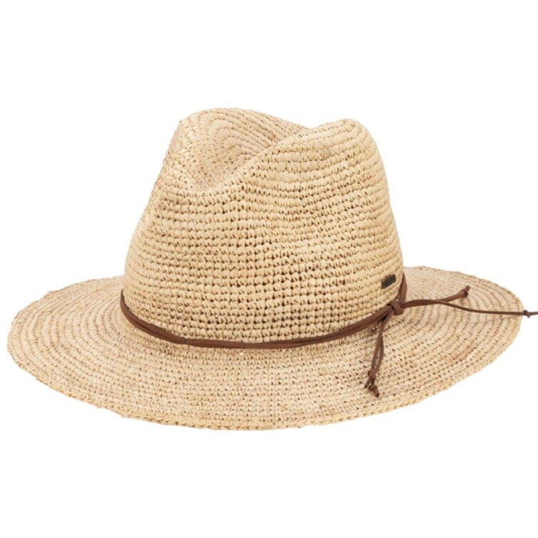 Letní slaměný klobouk TORBAY z rafie – ručně pletený