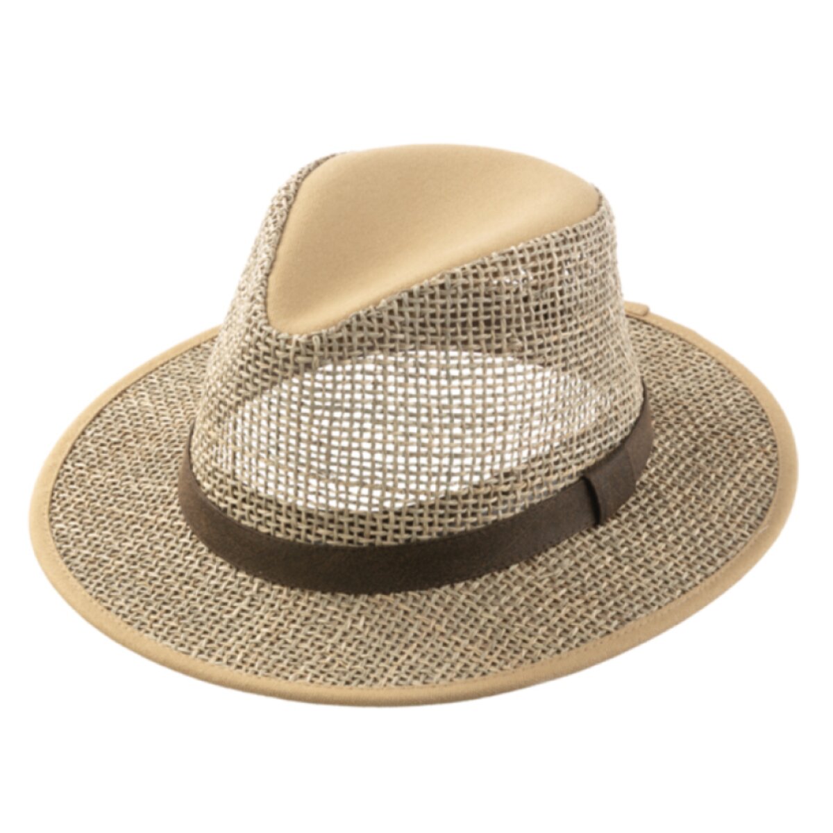 Slaměný klobouk z mořské trávy Fiebig