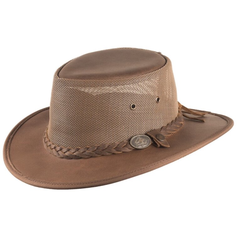 Australský klobouk kožený - BRANDON