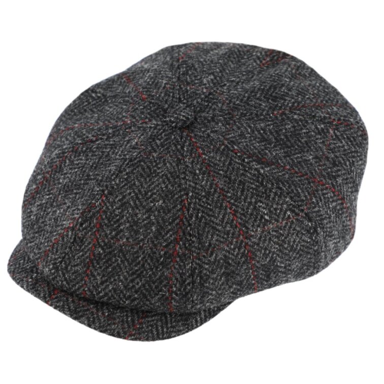 Šedá bekovka Hatteras od Fiebig - 8-dílná bekovka Shetlandská vlna / Bakerboy