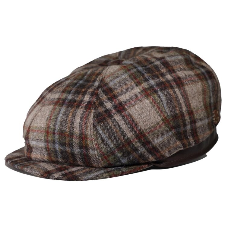 Pánská béžová zimní vlněná bekovka - Mayser Emil - Limitovaná kolekce Zechbauer