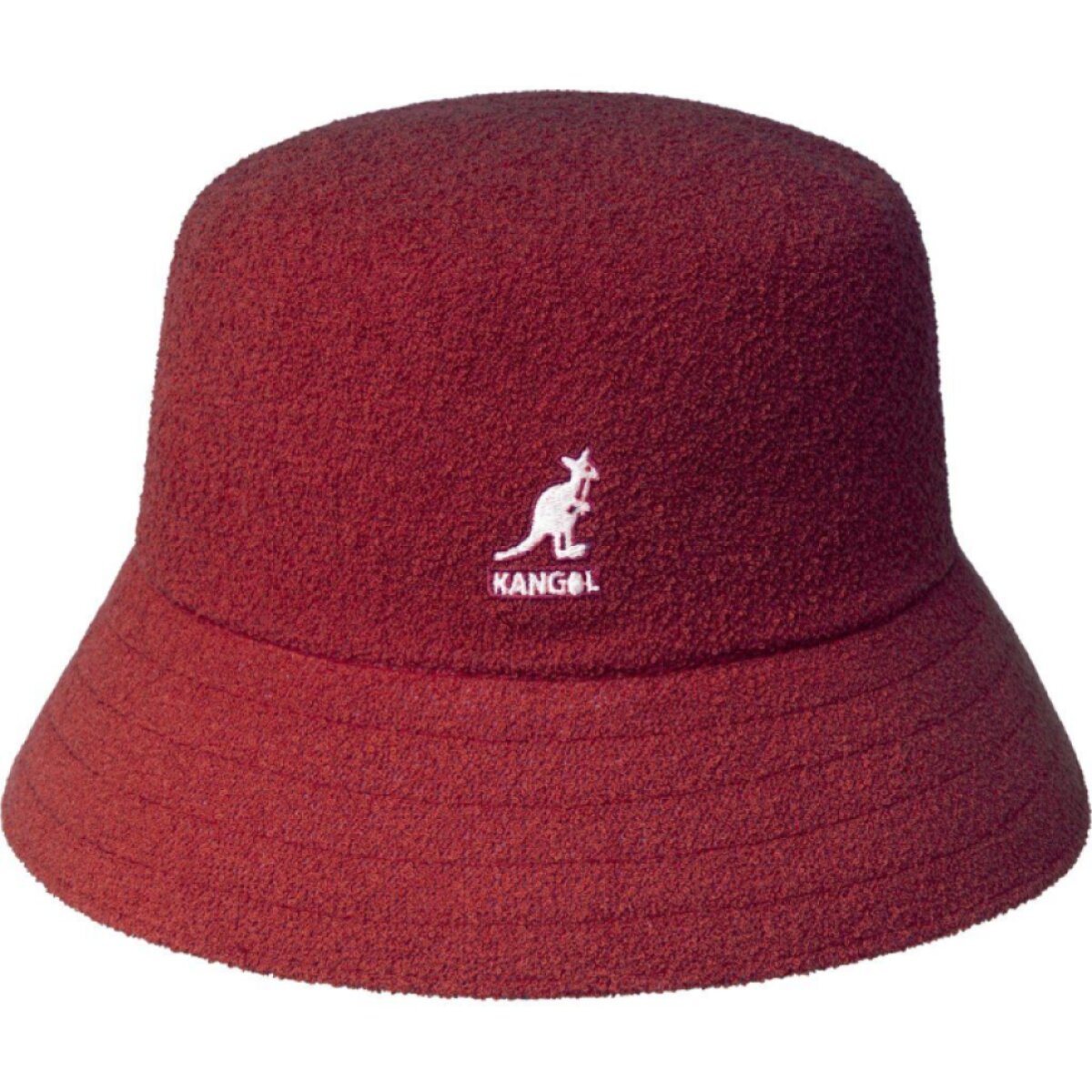 Klobouk Kangol Bermuda Bucket v barvě Cranberry