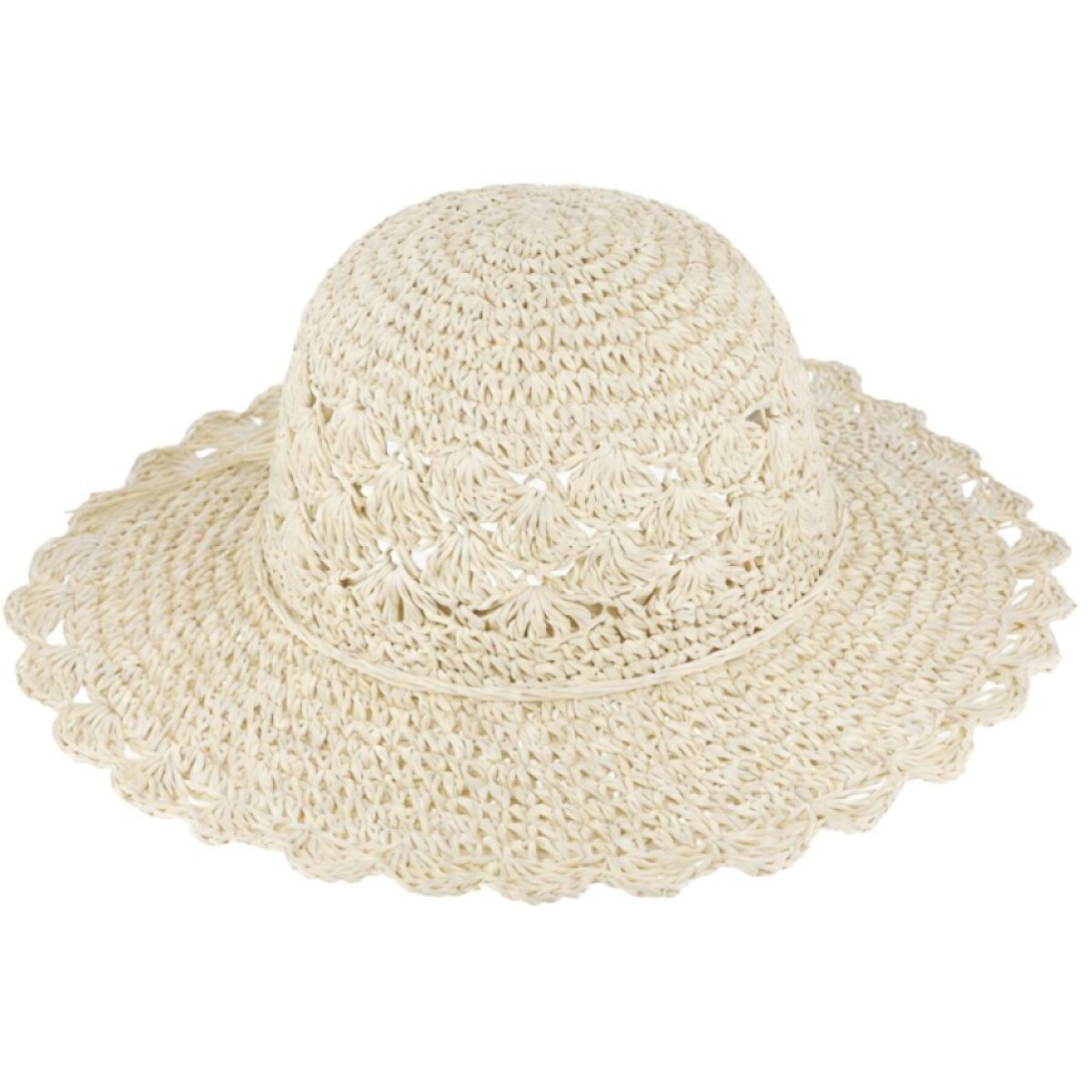 Dámský smetanový letní klobouk od Fiebig