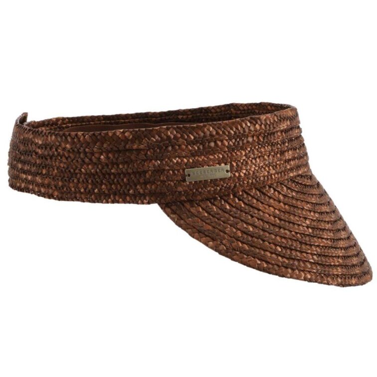 Slaměný hnědý kšilt proti slunci