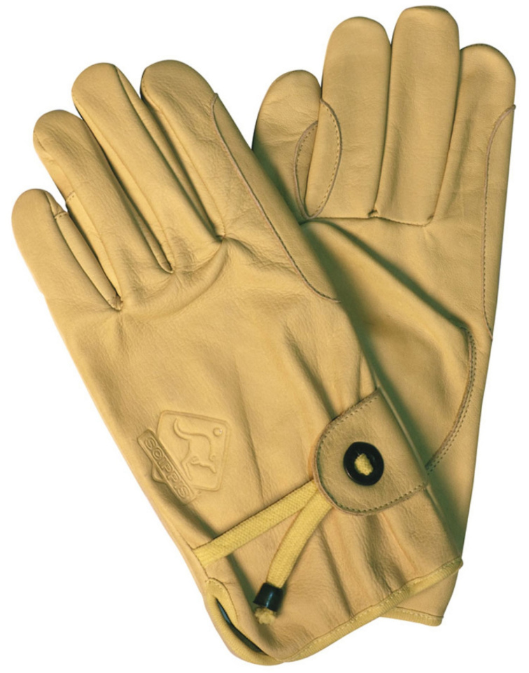 Kožené rukavice pro jezdce a motorkáře - SCIPPIS