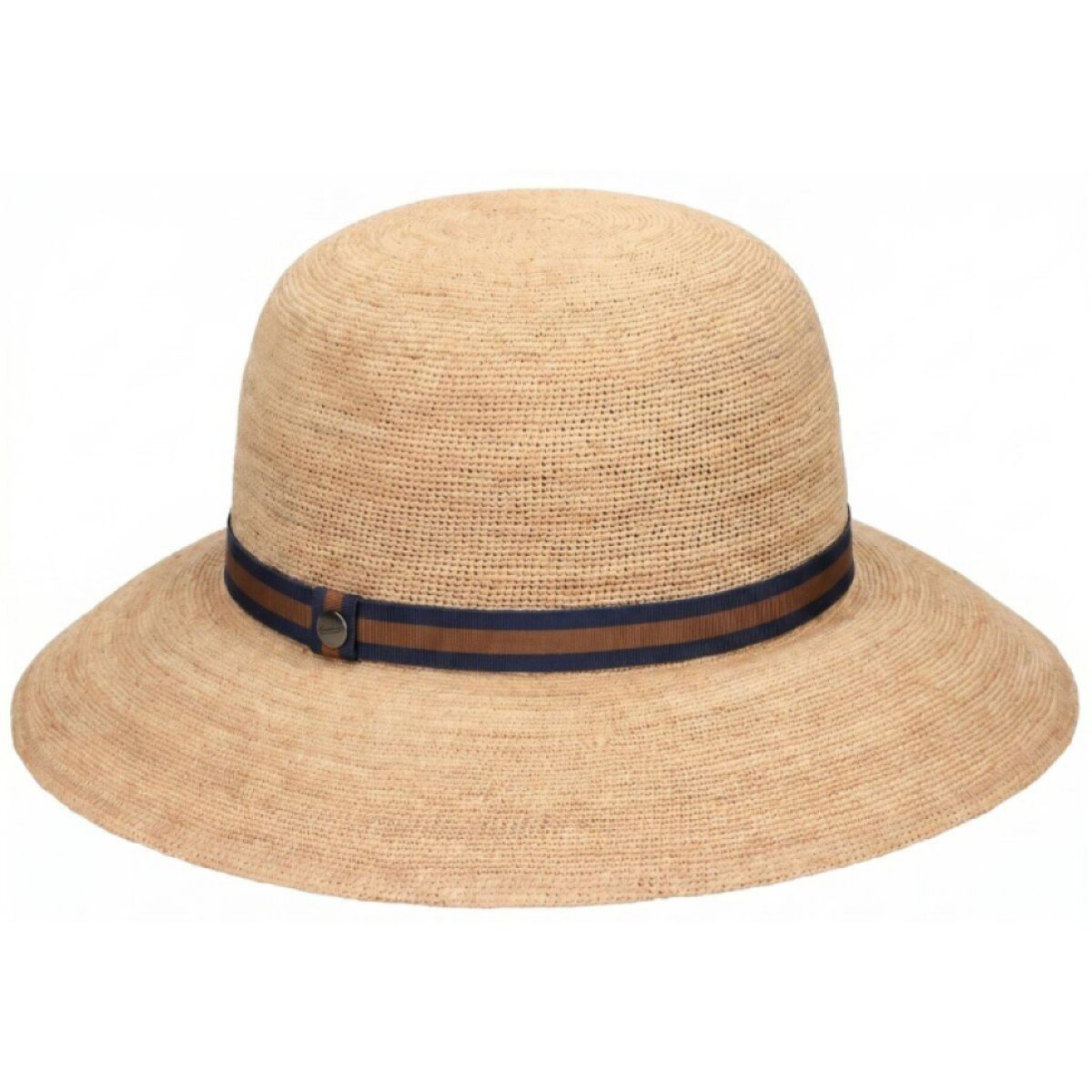 Skládací letní slaměný dámský klobouk - Borsalino Colombia