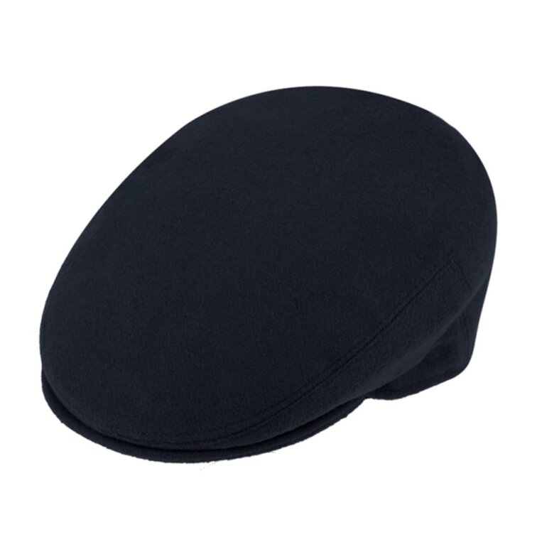 Pánská modrá vlněná zimní bekovka - Fiebig