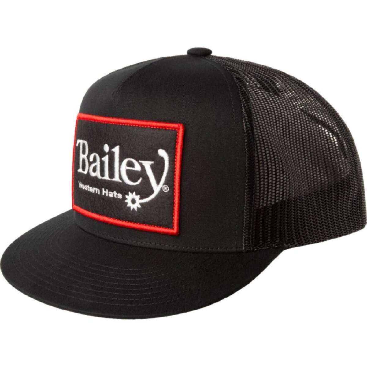 Trucker kšiltovka - Bailey Night Rider Trucker Cap Black