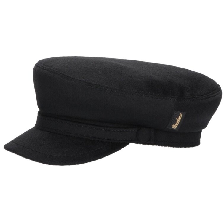 Dámská černá vlněná kapitánka - Borsalino Brest