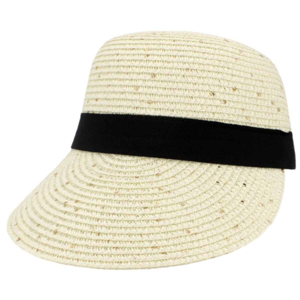 Dámská letni kšiltovka - celulózová slama