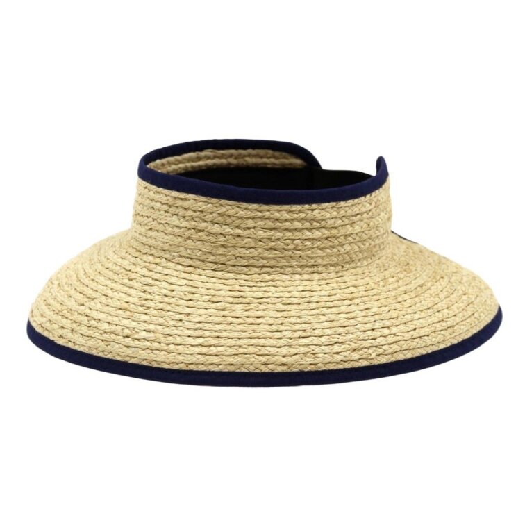 Letní velký kšilt proti slunci (modrá) - Marone