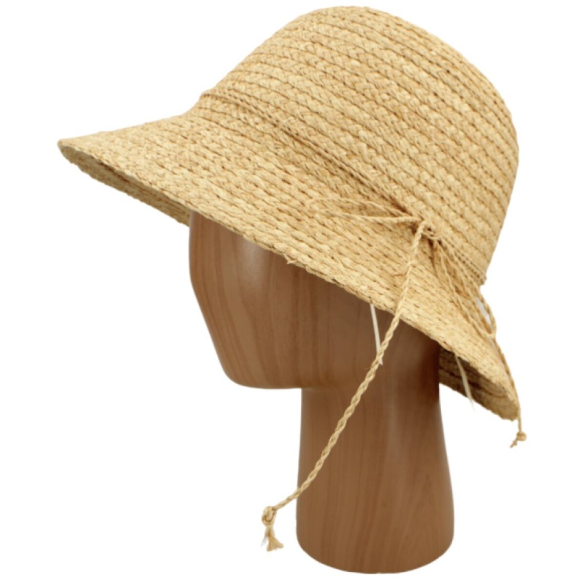 Dámský letní béžový klobouček - Cloche