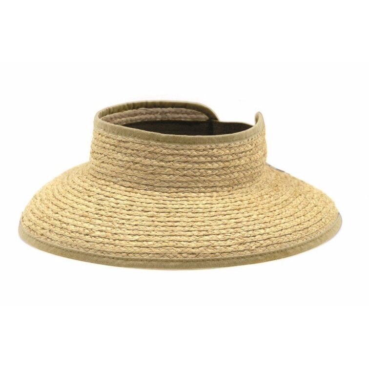 Letní slaměný velký kšilt proti slunci - Marone