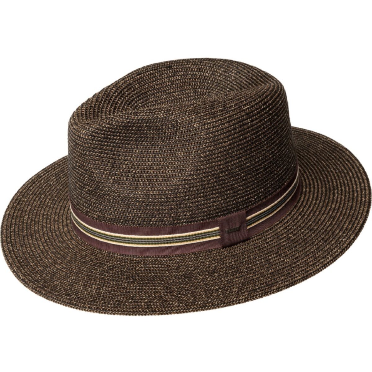 Letní fedora klobouk - Bailey Hester Ground Coffee