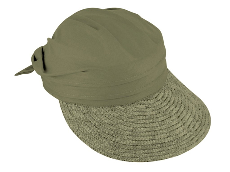 Zelený slaměný kšilt proti slunci - Fiebig 1903