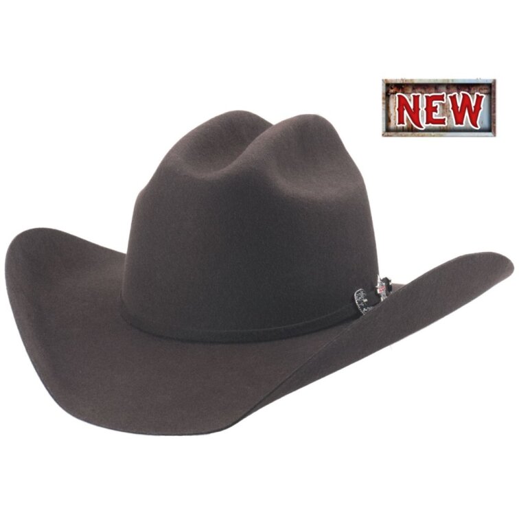 Rattle Your Hooks 4X – tmavě hnědý PBR rodeo klobouk