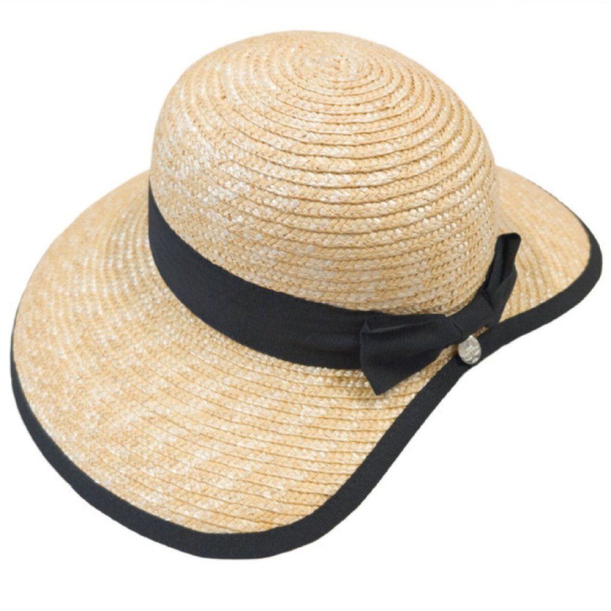 Dámský letní klobouk - zkrácená krempa vzadu