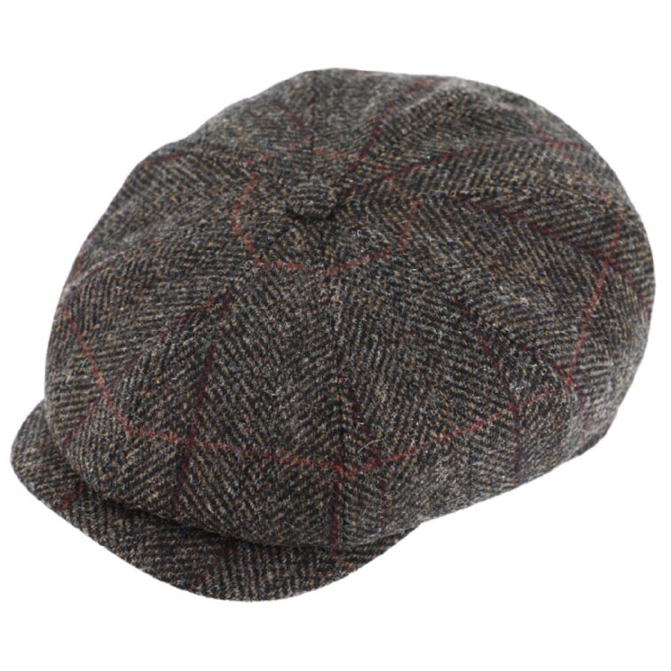 Hnědá bekovka Hatteras od Fiebig - 8-dílná bekovka Shetlandská vlna / Bakerboy