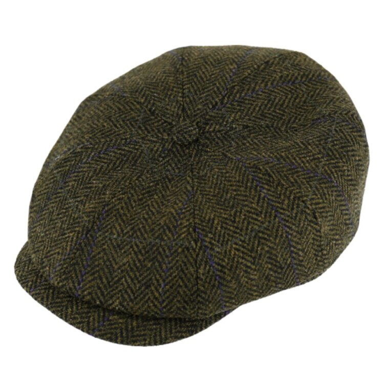 Zelená bekovka Hatteras od Fiebig - 8-dílná bekovka Shetlandská vlna / Bakerboy