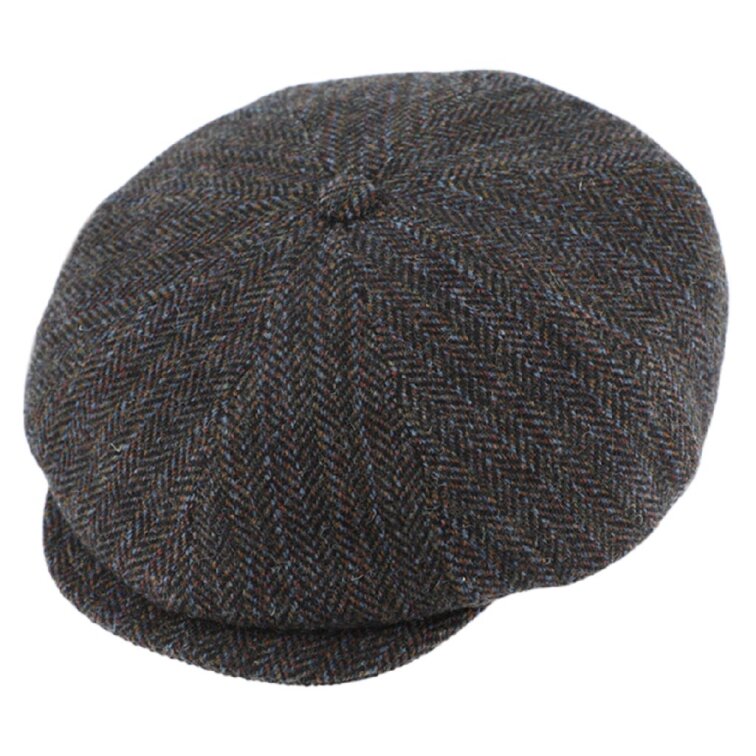 Extra objemná Šedá bekovka Hatteras od Fiebig - Limitovaná kolekce od hlavního kloboučníka Carlsbad Hat