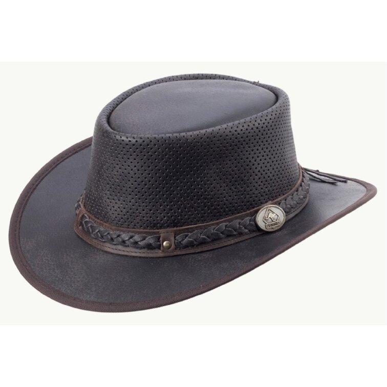 Australský klobouk kožený - SCIPPIS SPRINGBROOK AIR